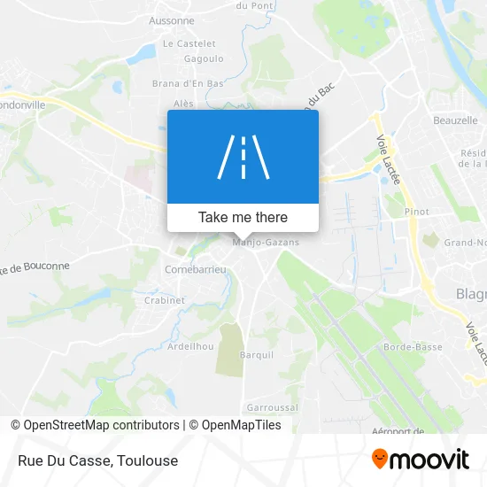 Rue Du Casse map