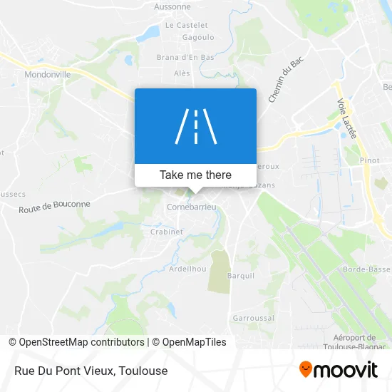 Rue Du Pont Vieux map