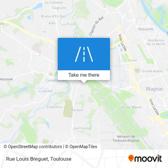 Rue Louis Breguet map