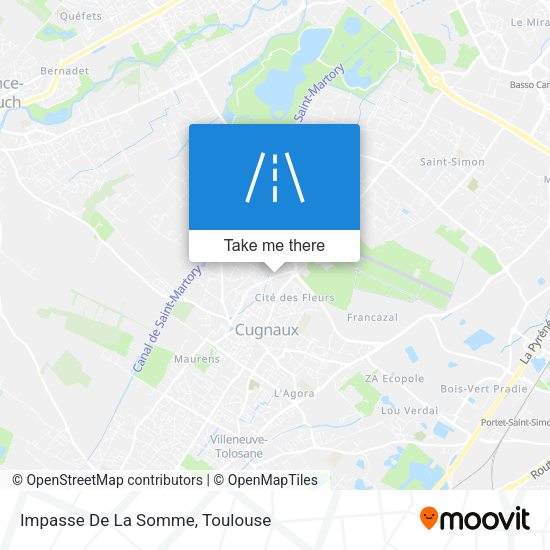 Impasse De La Somme map
