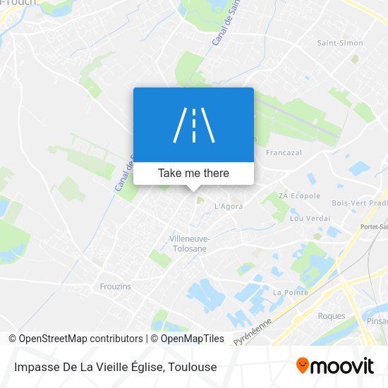 Impasse De La Vieille Église map