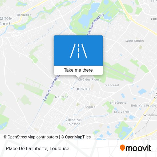 Place De La Liberté map