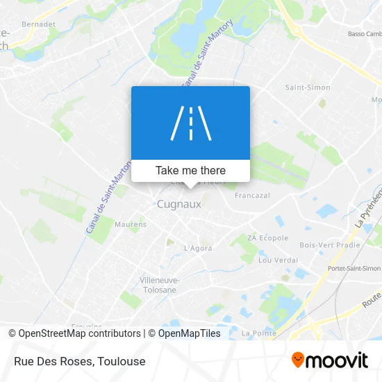 Rue Des Roses map