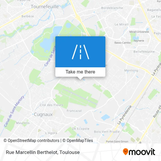 Rue Marcellin Berthelot map