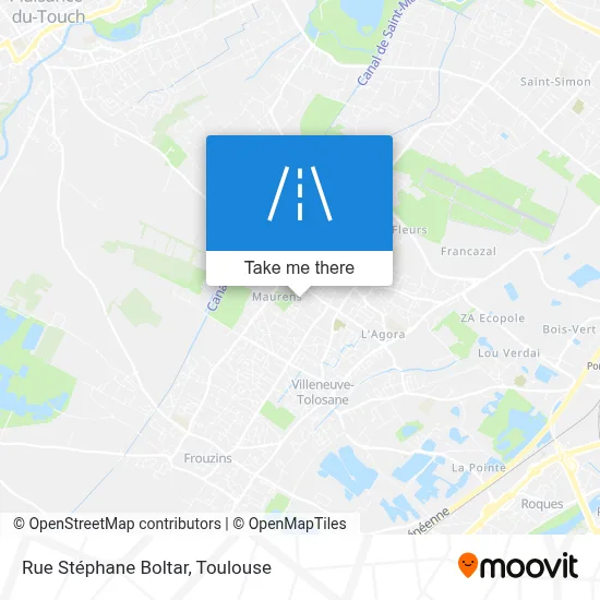 Rue Stéphane Boltar map