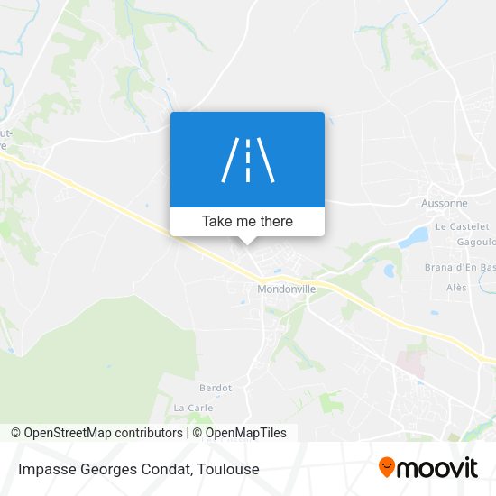 Impasse Georges Condat map