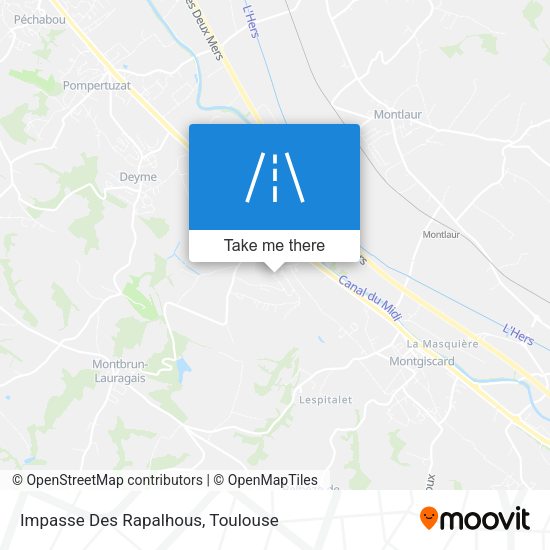 Impasse Des Rapalhous map