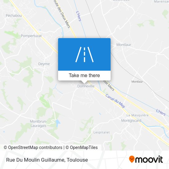 Rue Du Moulin Guillaume map