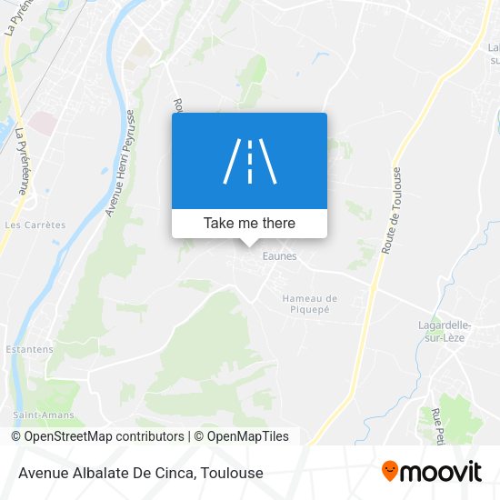 Avenue Albalate De Cinca map
