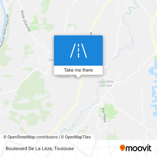 Boulevard De La Lèze map