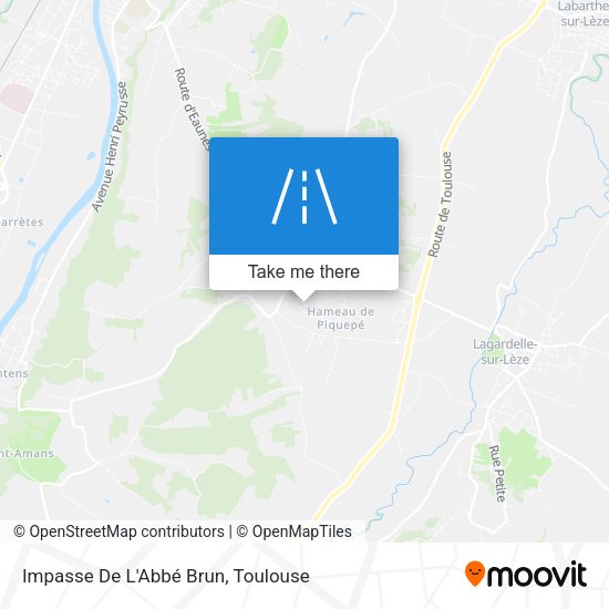 Impasse De L'Abbé Brun map