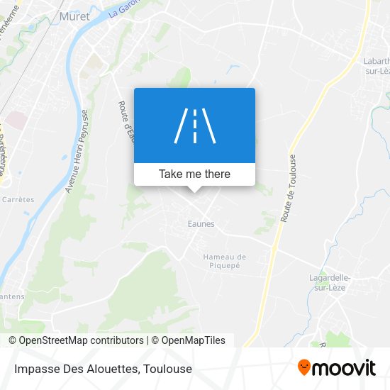 Impasse Des Alouettes map