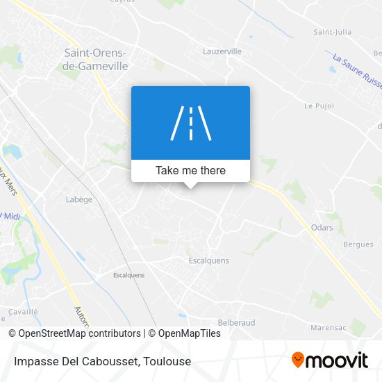 Impasse Del Cabousset map