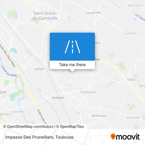 Impasse Des Prunelliers map