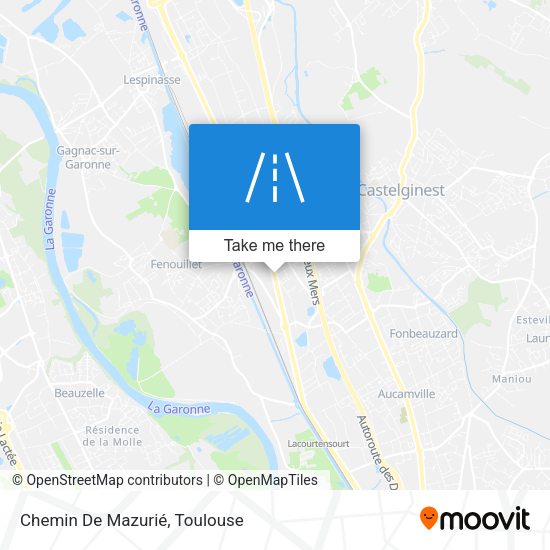 Chemin De Mazurié map