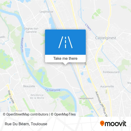Rue Du Béarn map