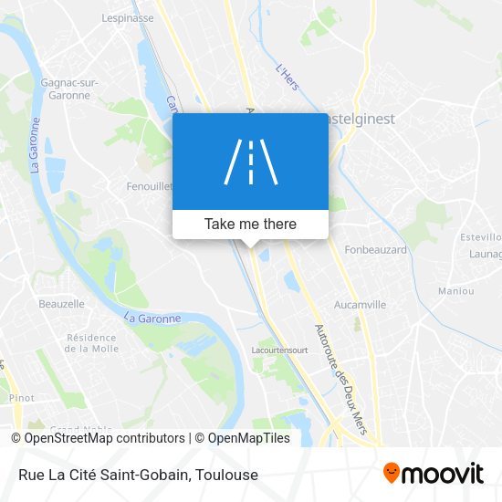 Rue La Cité Saint-Gobain map