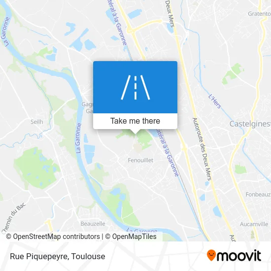 Rue Piquepeyre map