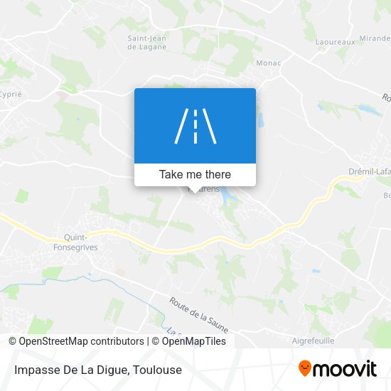 Impasse De La Digue map