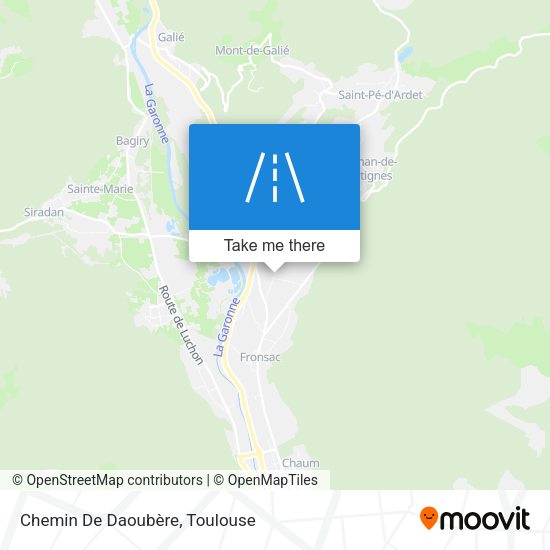 Chemin De Daoubère map
