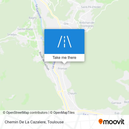 Chemin De La Cazalere map