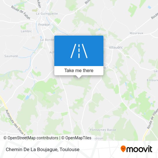 Chemin De La Boujague map