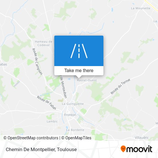Chemin De Montpellier map
