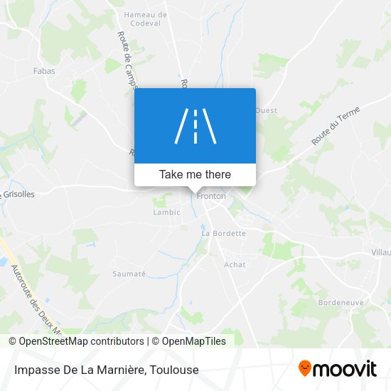 Impasse De La Marnière map