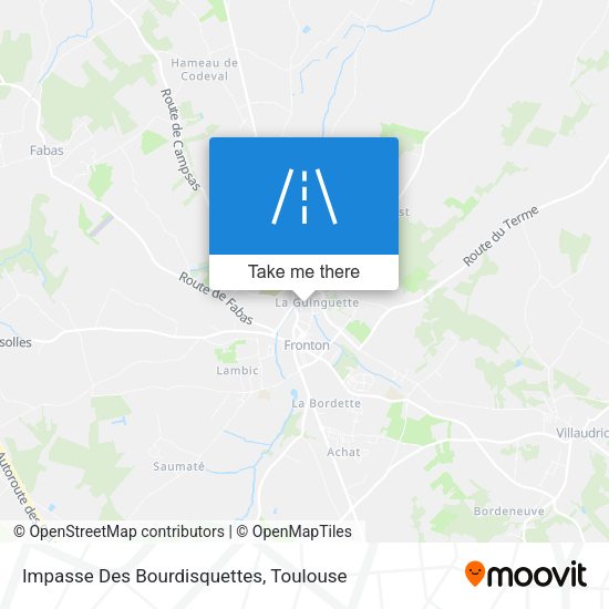 Impasse Des Bourdisquettes map