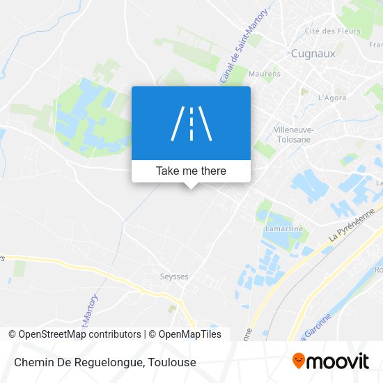 Chemin De Reguelongue map