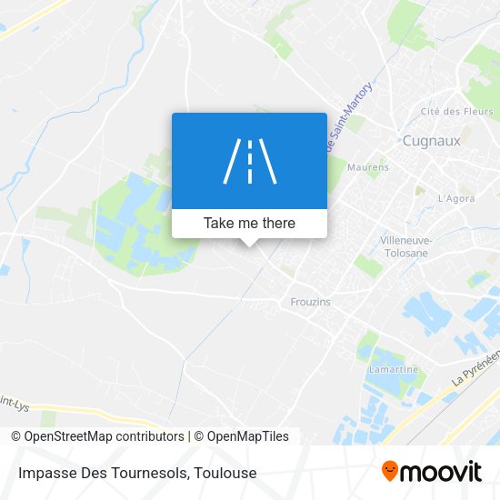 Impasse Des Tournesols map