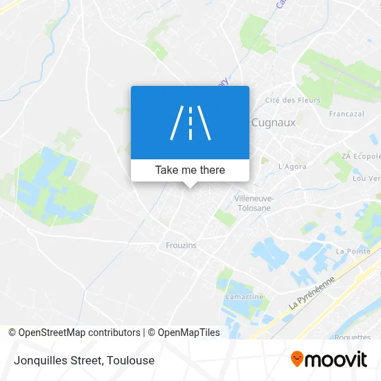 Rue Des Jonquilles map