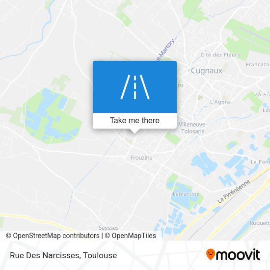Rue Des Narcisses map