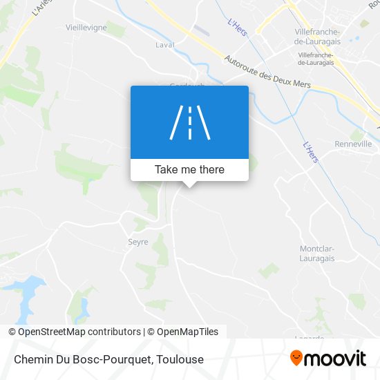 Chemin Du Bosc-Pourquet map