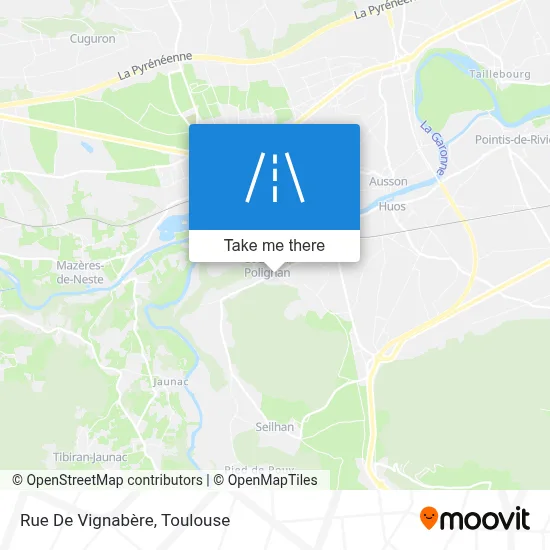 Rue De Vignabère map