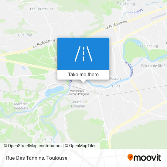 Rue Des Tannins map