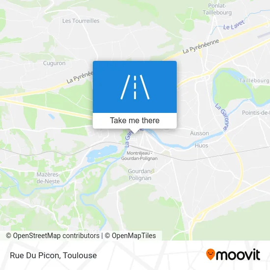 Rue Du Picon map