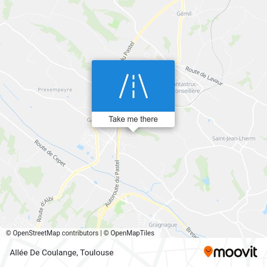 Allée De Coulange map