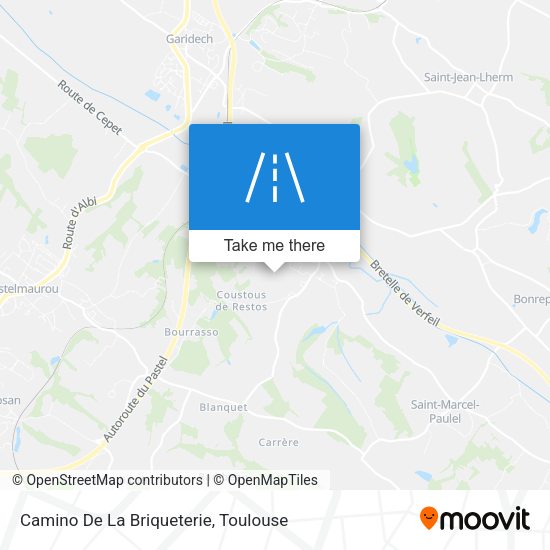 Camino De La Briqueterie map
