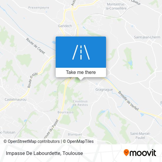 Impasse De Labourdette map