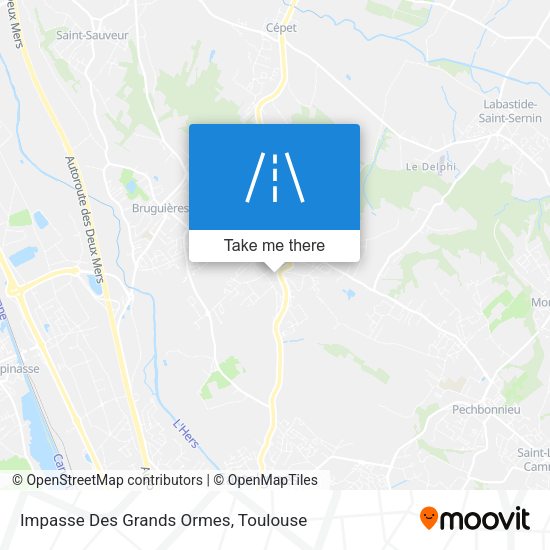 Impasse Des Grands Ormes map