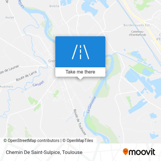 Chemin De Saint-Sulpice map