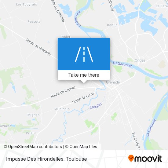 Impasse Des Hirondelles map