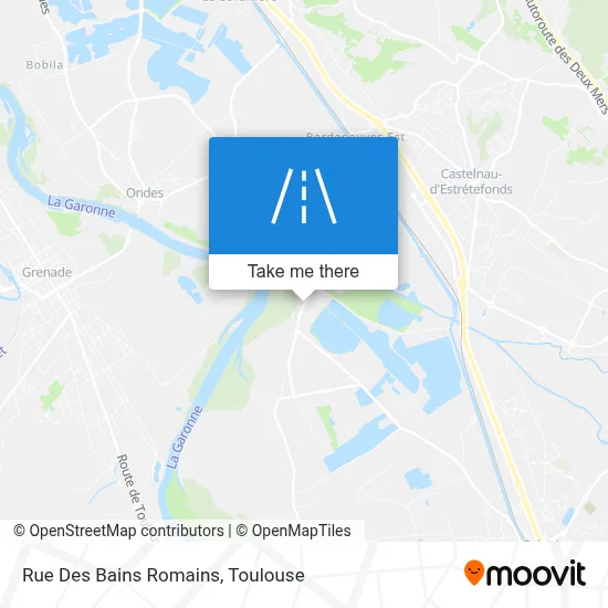 Rue Des Bains Romains map