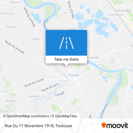 Rue Du 11 Novembre 1918 map