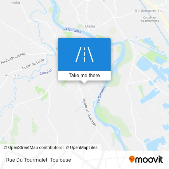 Rue Du Tourmalet map