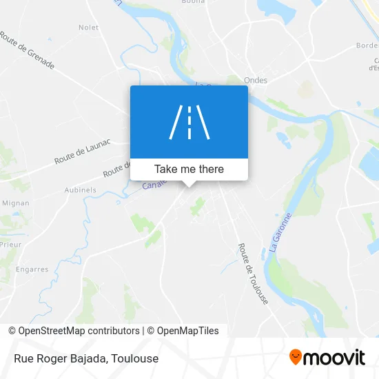 Rue Roger Bajada map