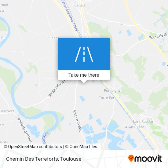 Chemin Des Terreforts map