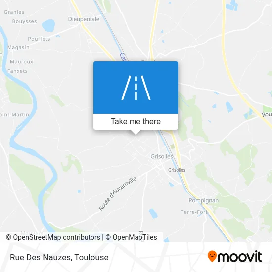 Rue Des Nauzes map