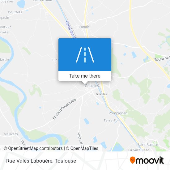 Rue Valès Labouère map